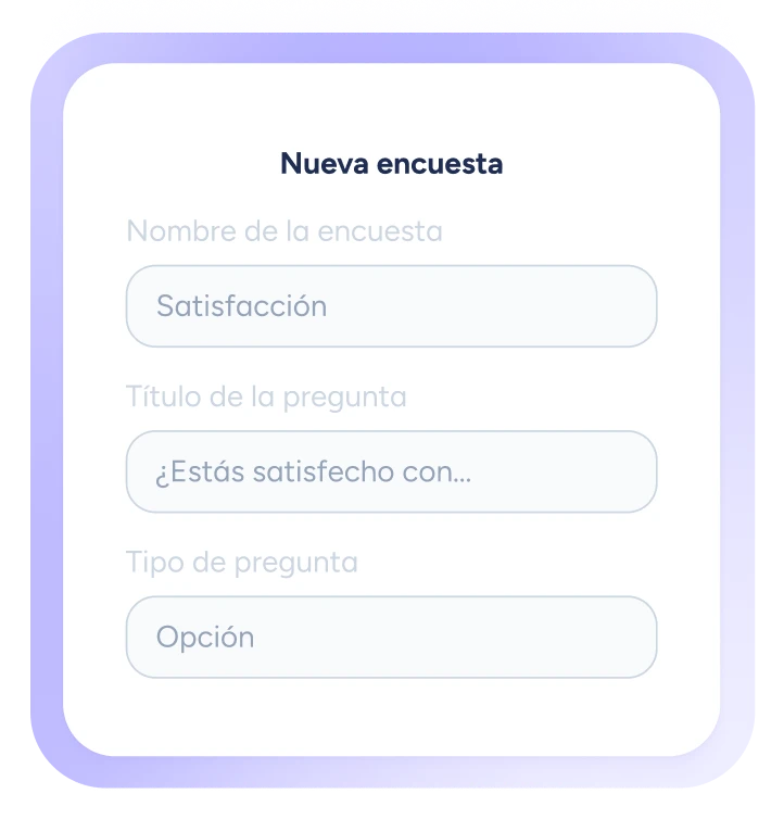 Personaliza tus encuestas