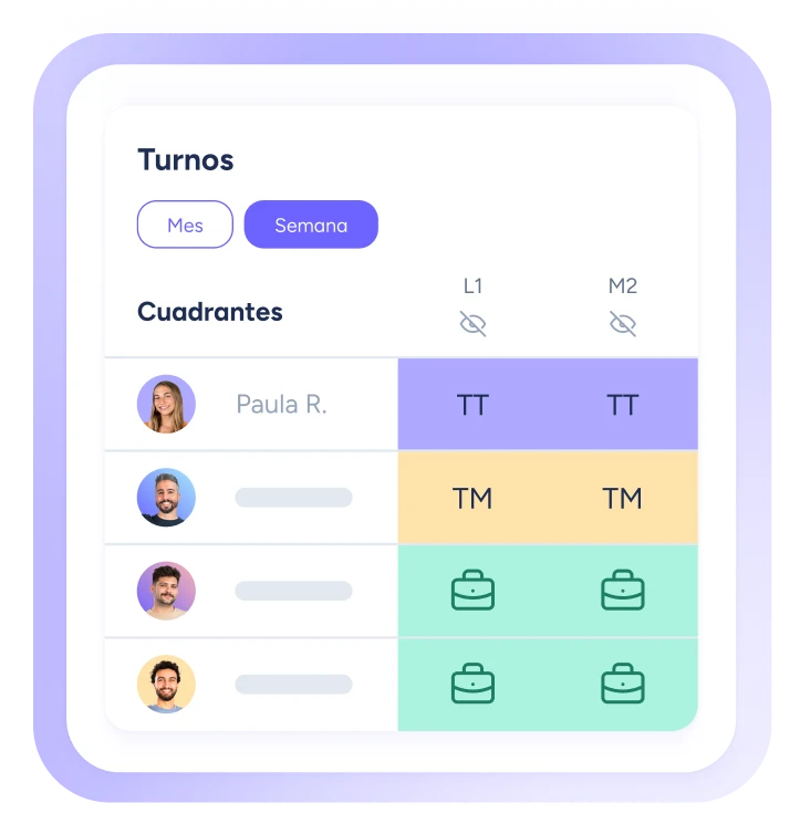 Optimiza la asignación de turnos